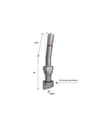 TPMS-VENTIL ZU ALU LKW inkl. Schraube