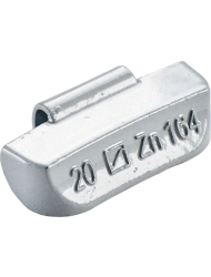 MASSES D'ÉQ. EN ZINC TYPE 164 20 GR JANTE ACIER